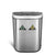 Ninestars Dual Compartment Motion Sensor Trash Can 