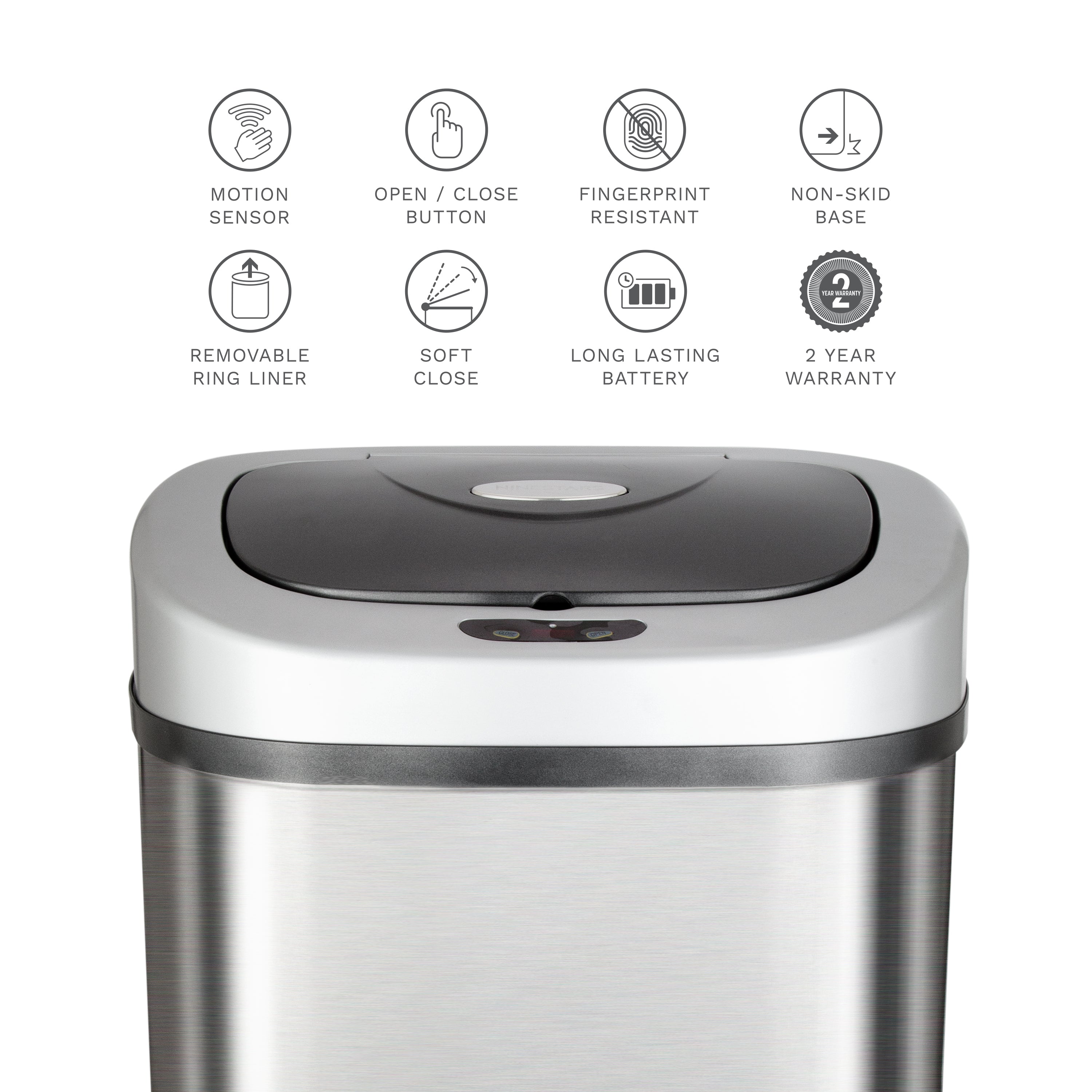 Motion Sensor Trash Can, Kitchen Trash Can 21 Gallon