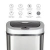 Ninestars Rectangular Motion Sensor Trash Can 21.1 Gallon