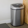 Ninestars Rectangular Motion Sensor Trash Can 21.1 Gallon