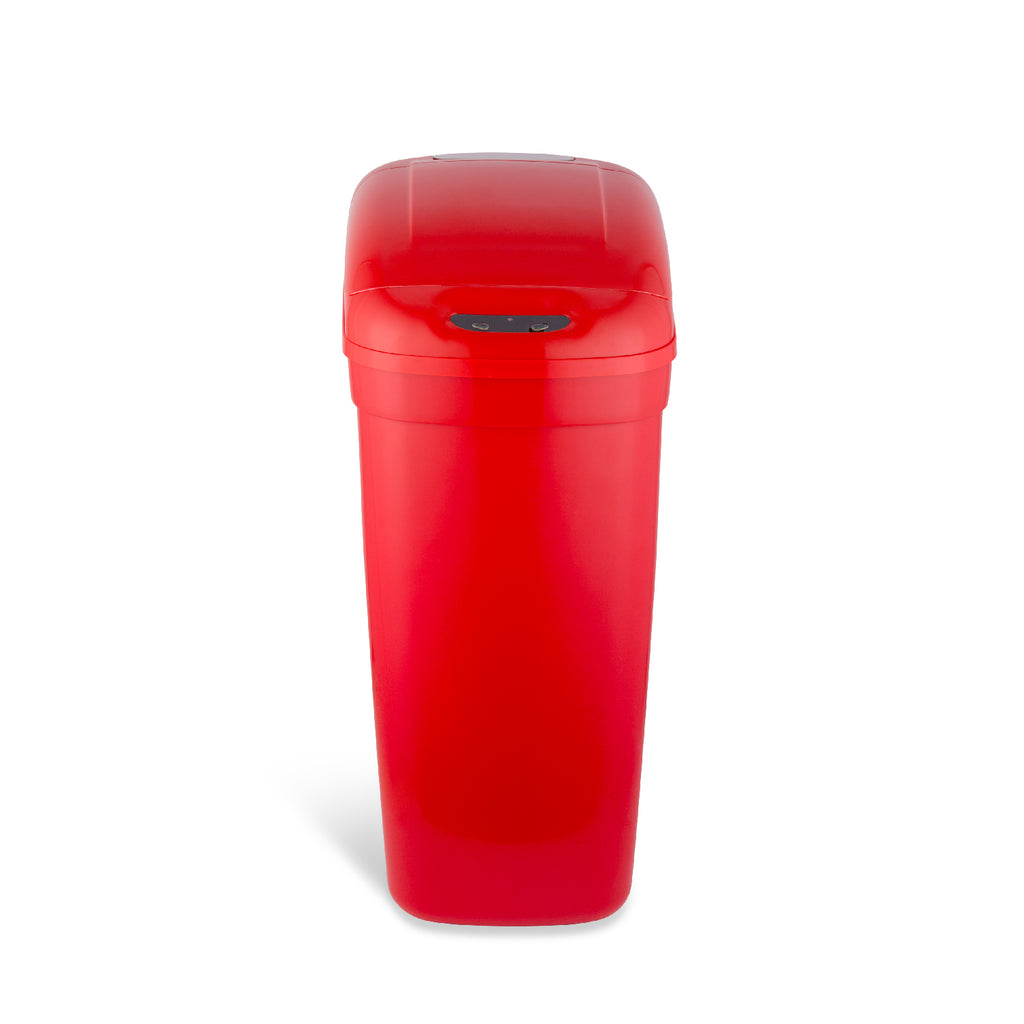 Slim Motion Sensor Trash Can 7.1 Gallon, Red