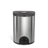 Semi-Round Tap Sensor Trash Can 4 Gallon