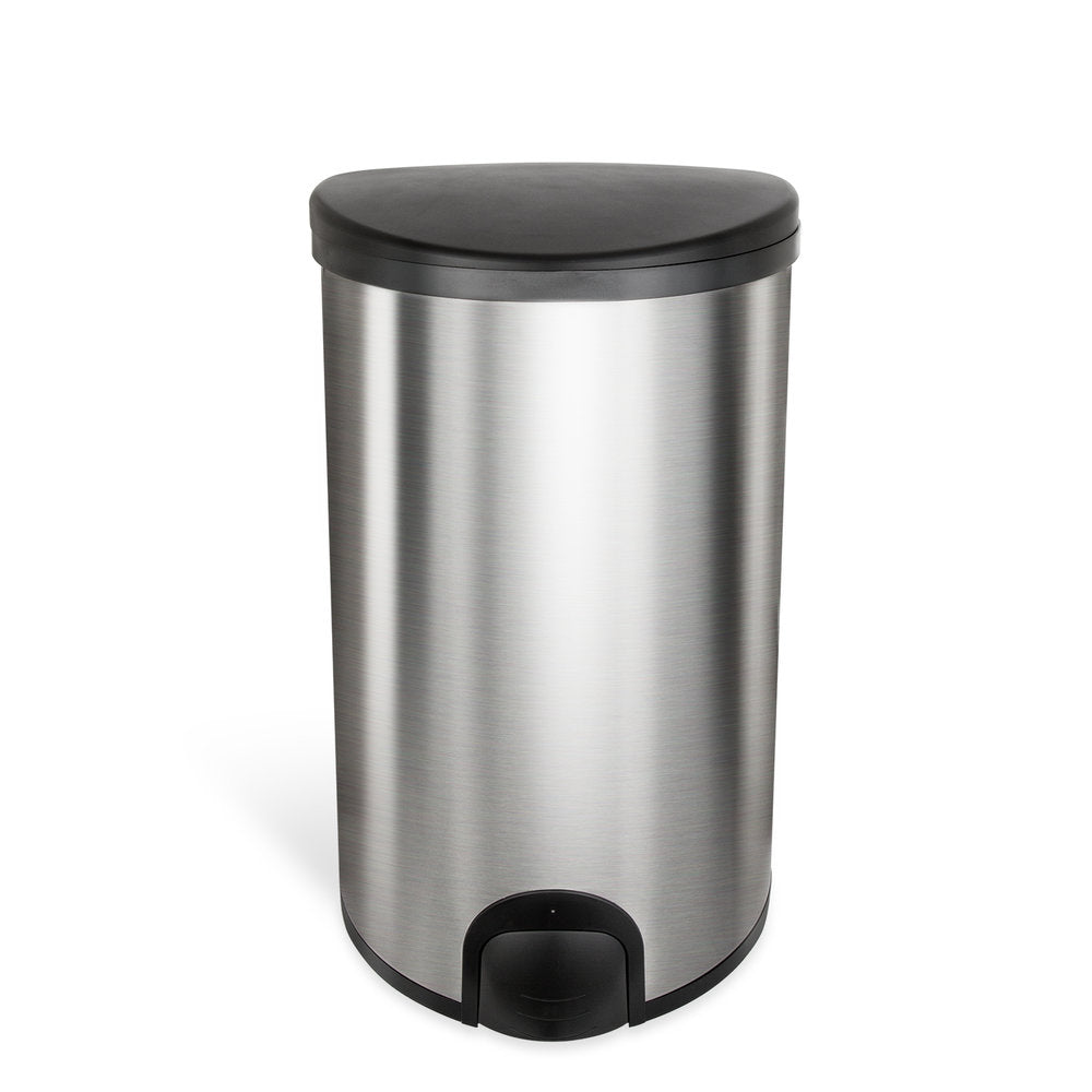 Semi-Round Tap Sensor Trash Can 13.2 Gallon