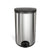 Ninestars Semi-Round Tap Sensor Trash Can