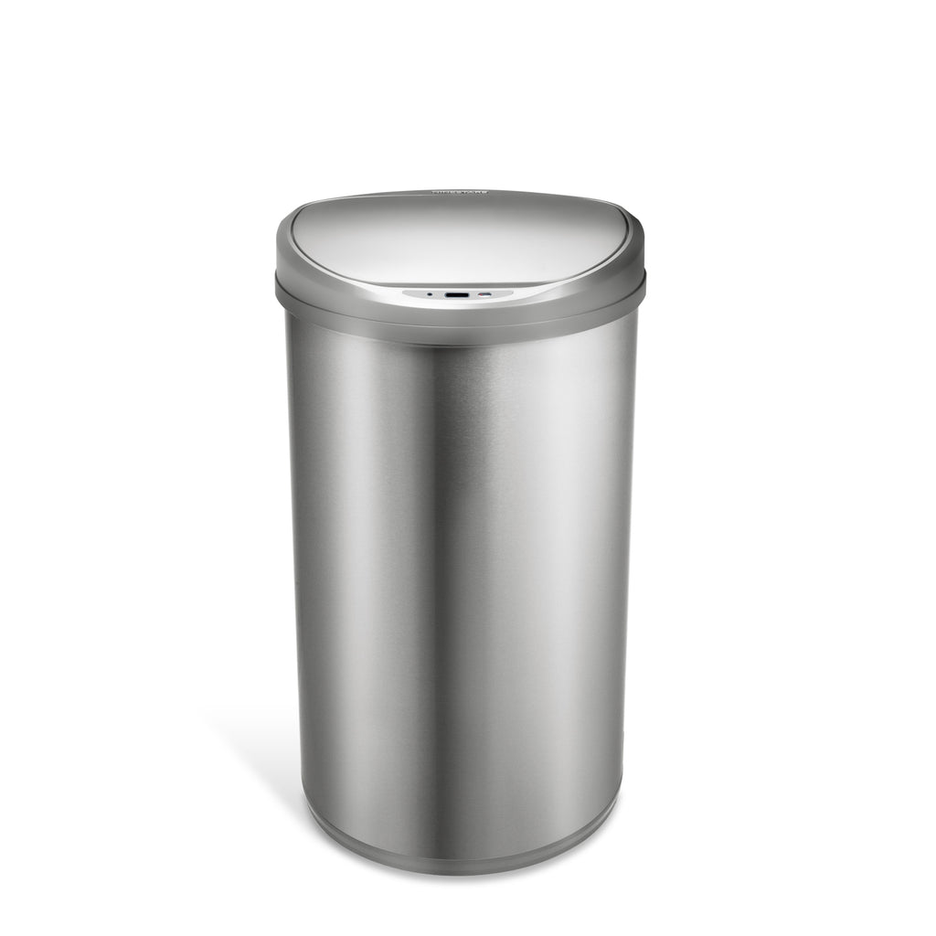 13.2 Gallon Semi Round Motion Sensor Trash Can