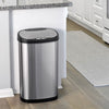 Rectangular Motion Sensor Trash Can 13.2 Gallon & 3.2 Gallon Kitchen