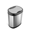 Oval Motion Sensor Trash Can 3.2 Gallon