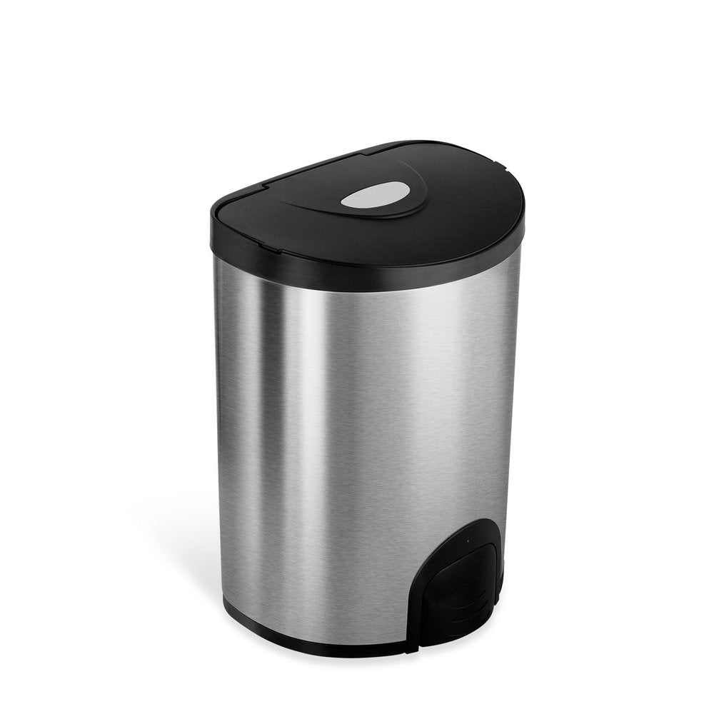 Semi-Round Tap Sensor Trash Can 4 Gallon