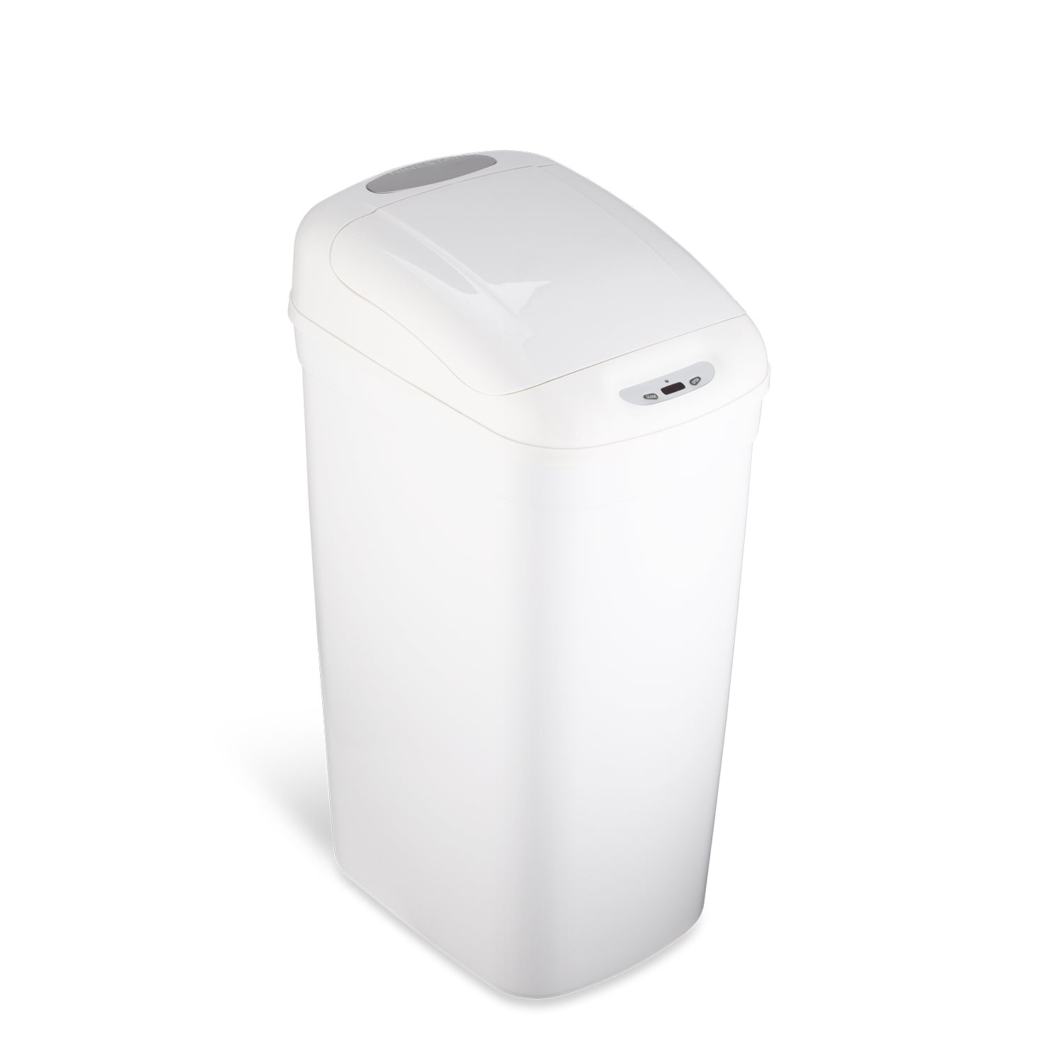 Touchless Motion Trash Can, 8.7 Gallon, White