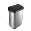 Ninestars Rectangular Motion Sensor Trash Can 