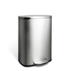 Rectangular Step Trash Can 13.2 Gallon