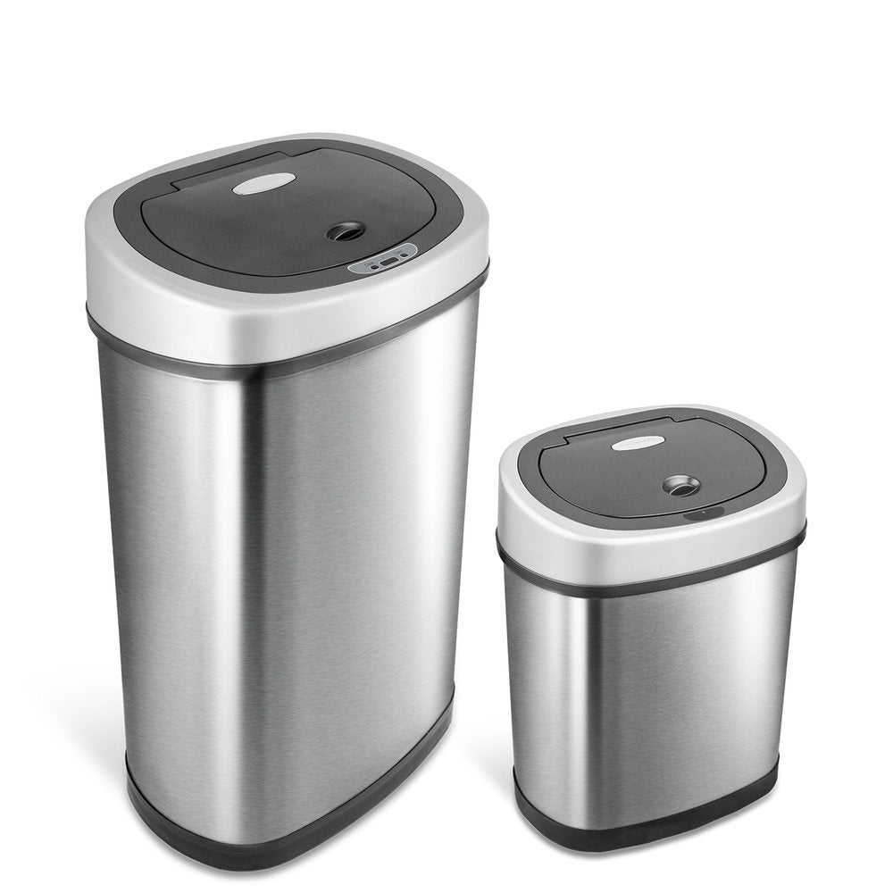 Rectangular Motion Sensor Trash Can 13.2 Gallon & 3.2 Gallon