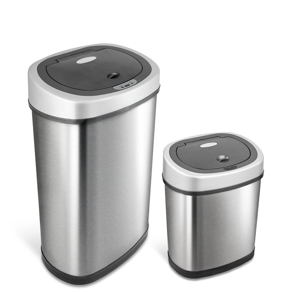 Sensor Trash Can, Kitchen Trash Can 13 Gallon & 3.2 Gallon