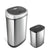 Rectangular Motion Sensor Trash Can 13.2 Gallon & 2.1 Gallon