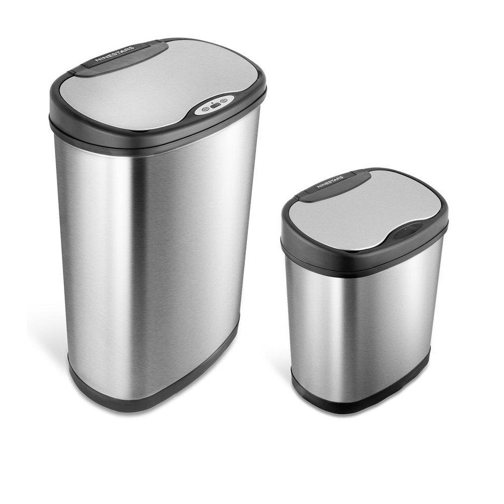 Rectangular Motion Sensor Trash Can 13.2 Gallon & 3.2 Gallon