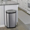 Rectangular Motion Sensor Trash Can 13.2 Gallon & 3.2 Gallon Kitchen, Living Room