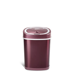 Touchless Motion Trash Can, 3.1 Gallon, Burgundy